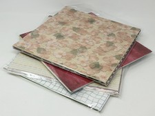Large 196 Sheet Lot 12 x12 Scrapbook Paper/Card Stock - Grab Bag Mystery Mix