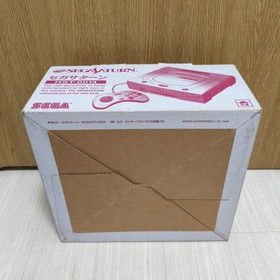 Sega Saturn HST-0014 Console Box Manual Cables Tested Japan