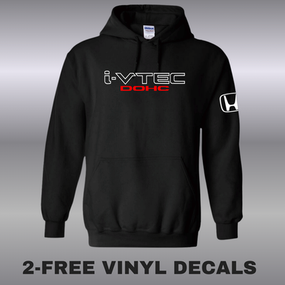 #ad #ad Honda Civic I VTEC DOHC Racing Hoodie w FREE Vinyl Decals. $40.95