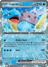 Pokemon TCG Lapras ex 022/088 Perfect Order Half Art Double Rare Card