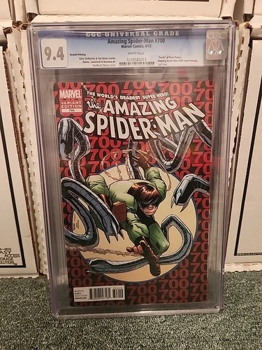 Amazing Spider-Man 700 CGC 9.4 Death Of Peter Parker