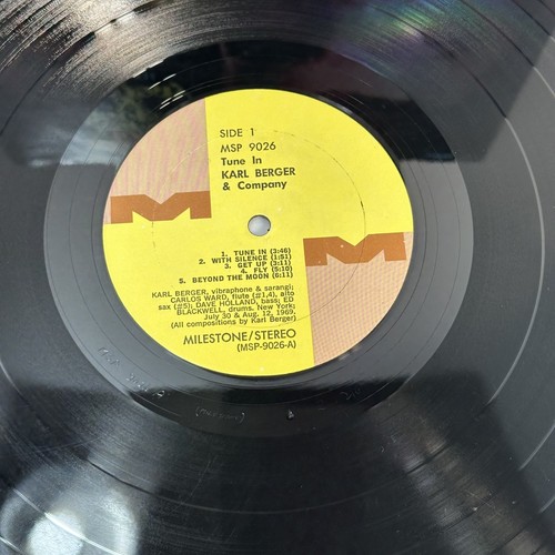 Karl Berger & Company - In Tune - Milestone MSP 9026 - Free Jazz - SIGNED - Picture 3 of 9
