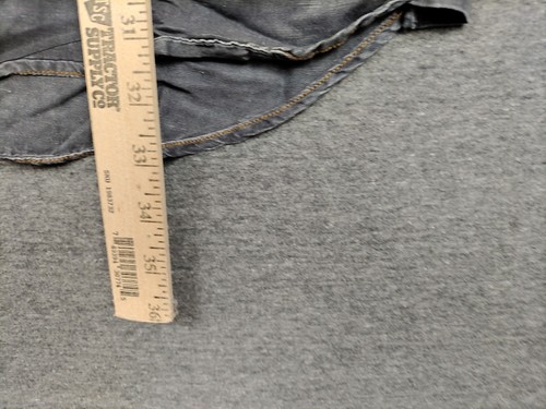 Ryan Michael Herren Hemd XL grau Seide Leinen Knopf Western Ranch Rodeo Dress - Bild 5 von 8