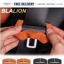 BLALION 2Pcs Silicone Seat Belt Buckle Cover Anti-Scratch Protector Universal