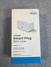 KMC 4 Pk Smart Plug Wifi Switch Socket Outlet Compatible Alexa, Google NEW