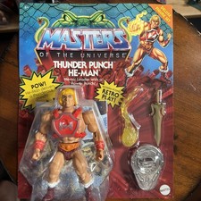 Masters of the Universe Origins Thunder Punch He-Man Deluxe 2022