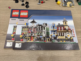 LEGO Mini Modulars (10230) W/ Box and instructions incomplete