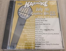 Chartbuster Karaoke Country Jul 2002 CB60235 CDG Chesney News McCoy Skaggs