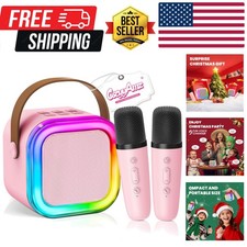 Mini Karaoke Machine for Kids Girls Boys - Birthday Gifts for Ages 4 5 6 7 8 ...