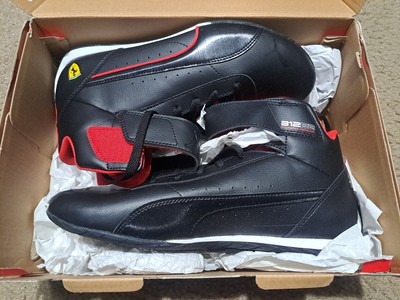 NEW MENS PUMA Ferrari Neo Cat mid. 312B2,Black Size 9.5