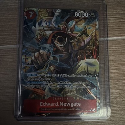 One Piece Karte PRB-02 ST15-002 Edward Newgate SR Parallel Englisch 