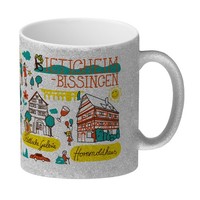 Bietigheim-Bissingen Wimmelbild Glitzer-Kaffeebecher