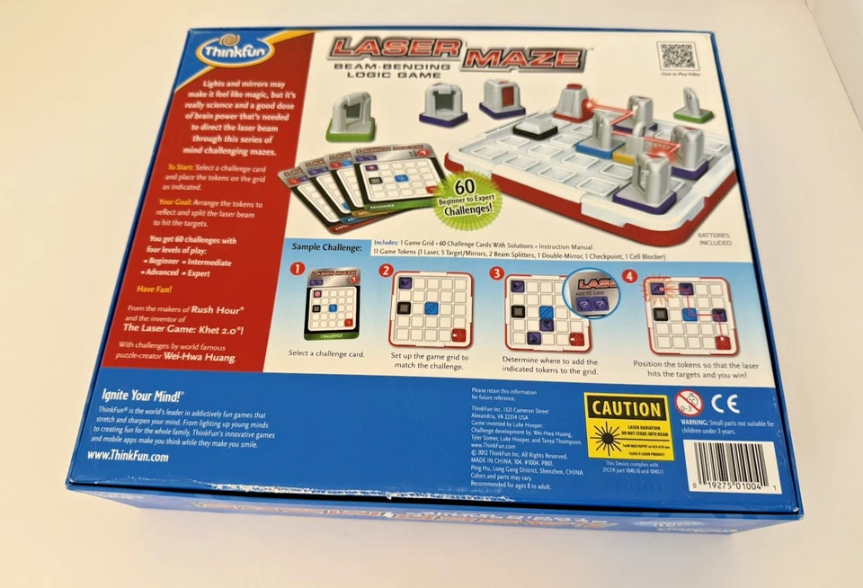 Laser Maze Game - Beam-Bending Logic Game by ThinkFun - Image 2 of 4