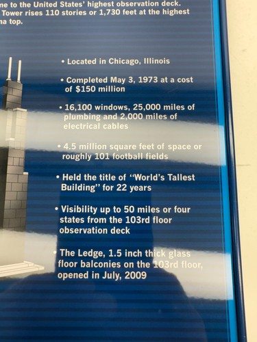 Willis Tower Construction Set: Marvels of Architecture 130 Pcs, 10.5" Tall, New - Picture 7 of 9