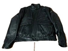 Hein Gericke Echt Leder Leather Motorcycle Jacket With Removable Liner Size 44
