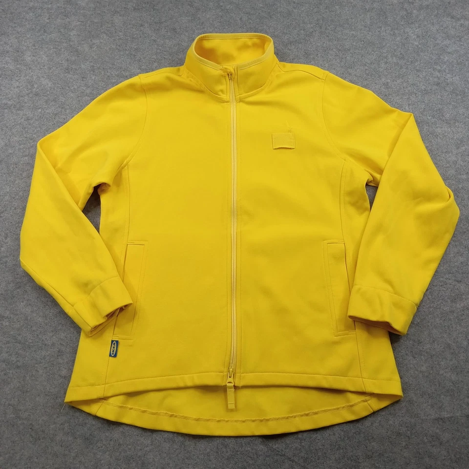 IKEA Jacket Womens Small Full Zip Shaped Hej Employee Uniform Sweatshirt Sweater - Image 2 of 4