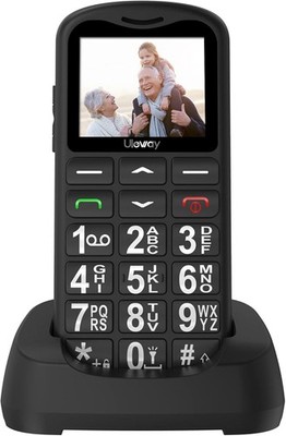 Großtastenhandy für Senioren einfach zu bedienen Basic Handy SIM frei Unlo