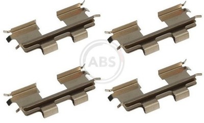 A.B.S. Zubehörsatz Scheibenbremsbelag 1667Q für KIA HYUNDAI SSANGYONG TUCSON FÉ