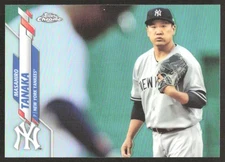 MASAHIRO TANAKA 2020 TOPPS CHROME REFRACTOR #166 NEW YORK YANKEES