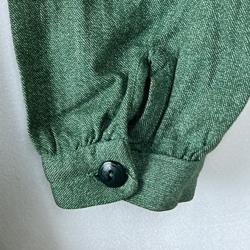 Vintage Girl Scouts Scout UNIFORM Green Adult Leader Dress 1950's With Purse - Picture 10 of 13