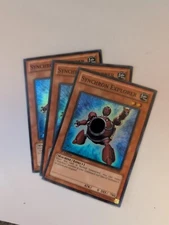 Yu-Gi-Oh! TCG 3X Synchron Explorer 5DS3-EN005 1st Edition Near Mint 