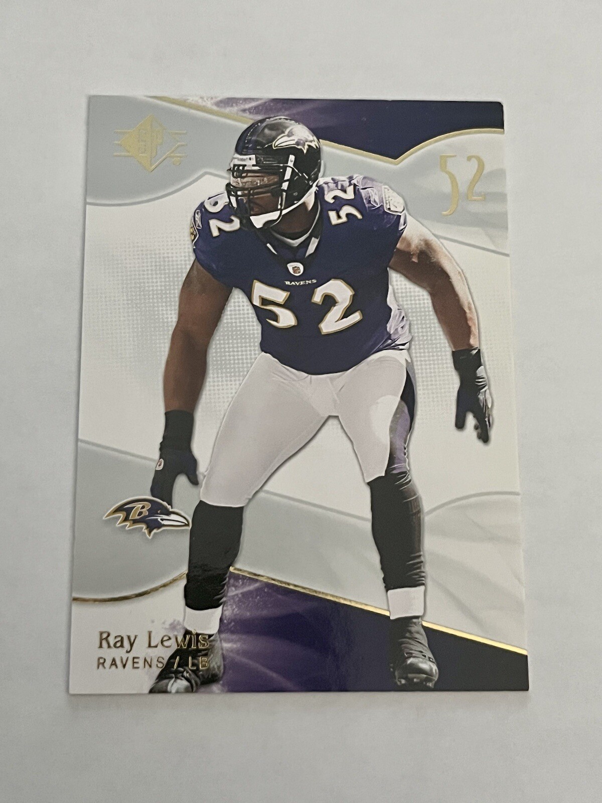 2009 Upper Deck SP 93 Ray Lewis card, Baltimore Ravens HOF eBay