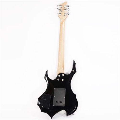 Glarry Flame Electric Guitar HSH Pickup Pack Strap Picks Shake Cable - Picture 12 of 14