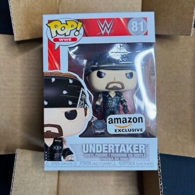 Funko Pop! WWE Undertaker - Amazon Exclusive Biker #81 - Immaculate in Shipper