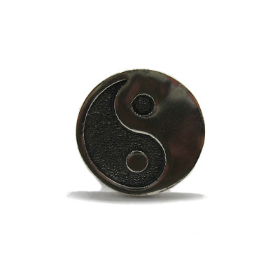 Echt Handarbeit Sterling Silber Ring Yin Yang massiv 925 verstellbar Aize