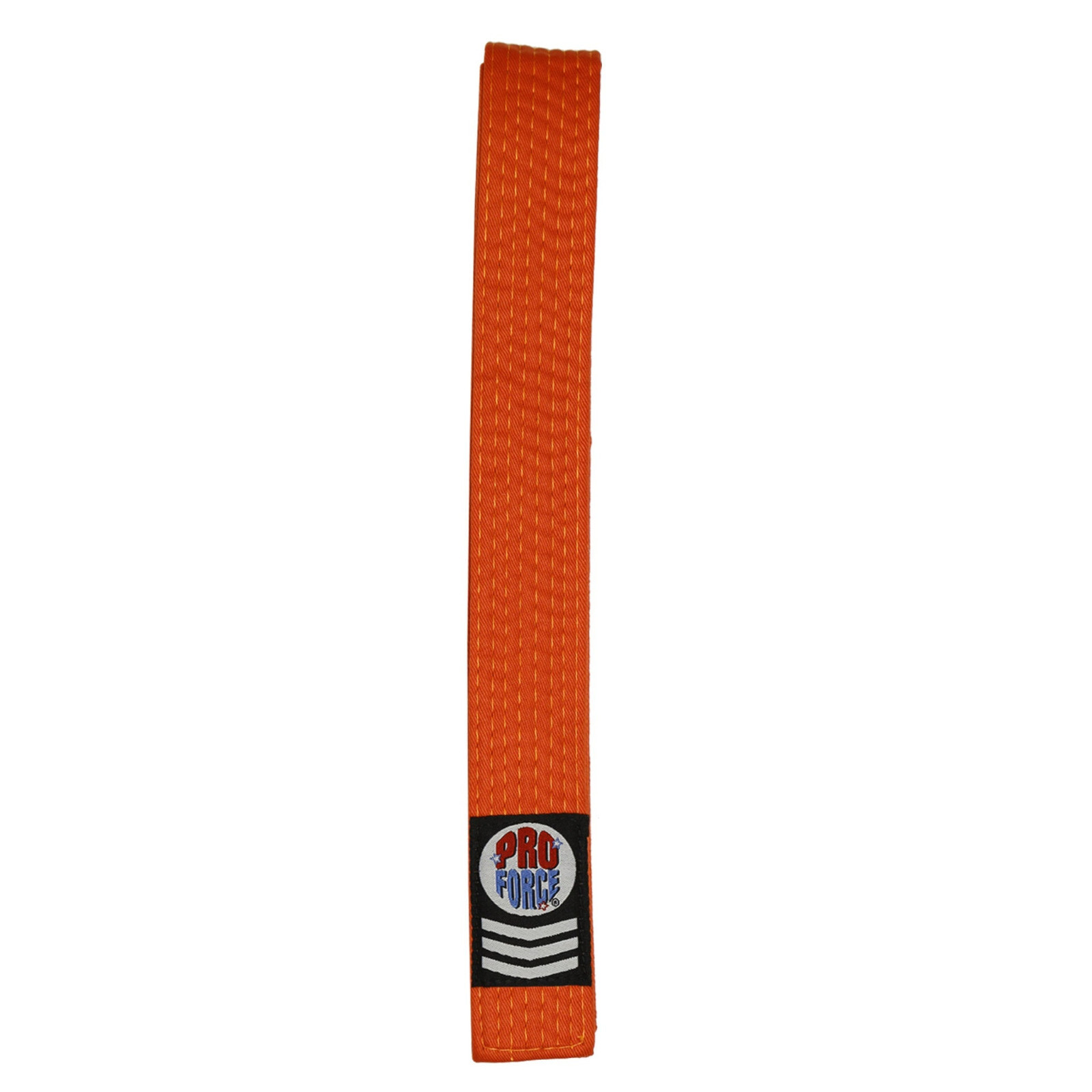 ProForce Thunder Double Wrap Karate Belt Size 5 Orange Brand New