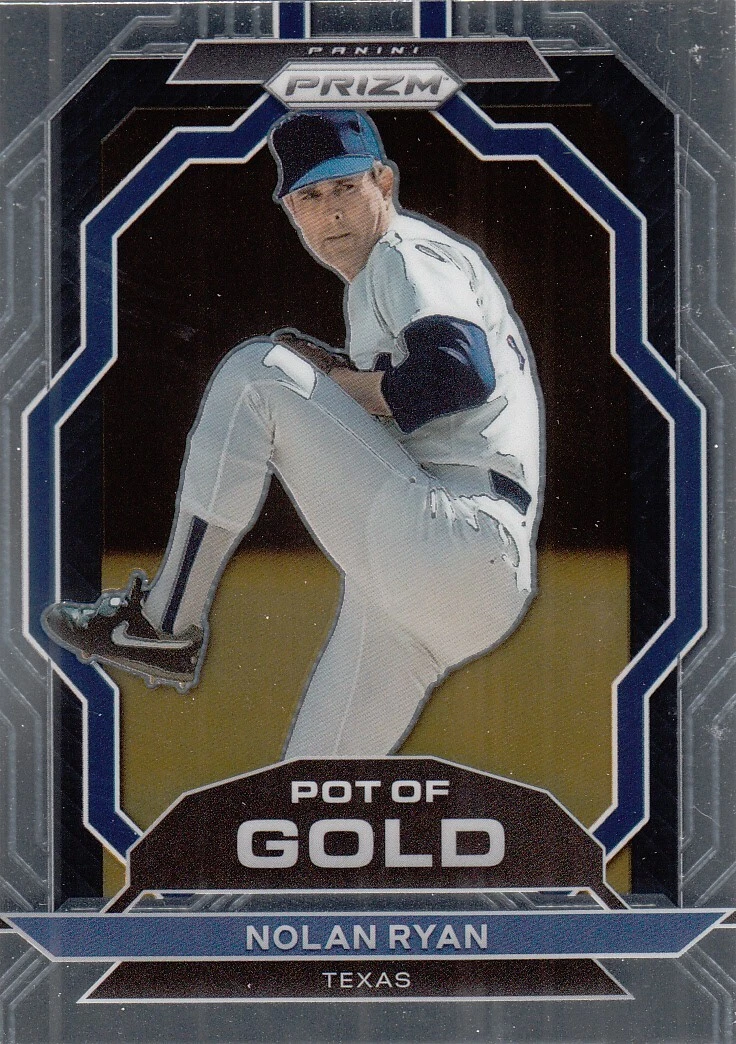 2023 Panini Prizm Insert Pot of Gold NOLAN RYAN #PG12 Rangers