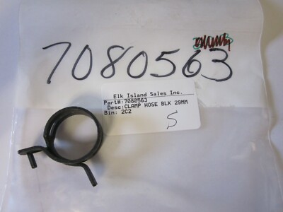7080563  NOS POLARIS CLAMP HOSE BLK 29MM 1995-99 RMK XLT INDY CLASSIC L/C SKS