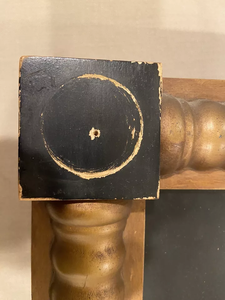 Lambert Hitchcock Espejo Estilo Federal Trumeau Eglomise Bodegón Plantilla Foto 3 de 4