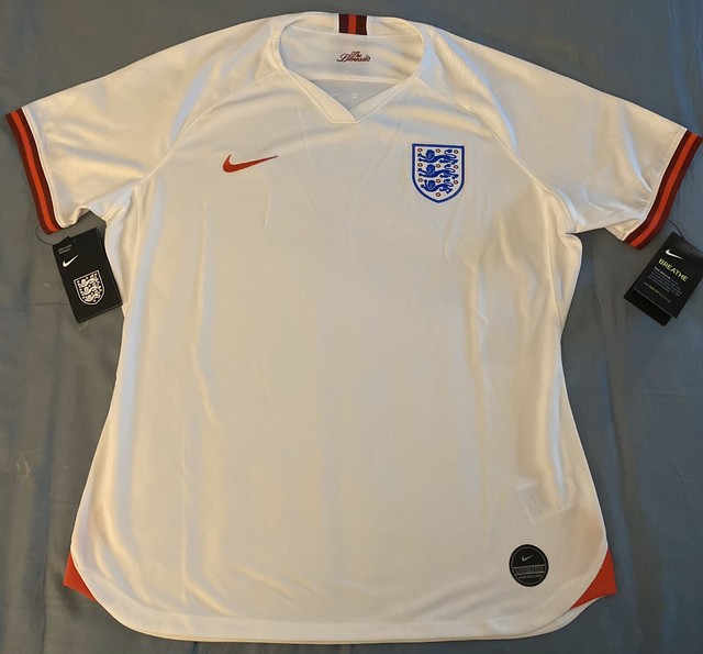 Nike England Lionesses Womens National Team Soccer Jersey. Womens Size