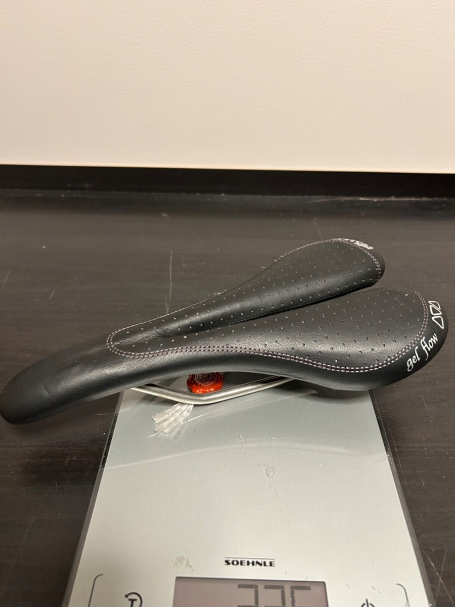 NEW Selle Italia SLK Gel Flow Retro Vintage Saddle Vanox Rails