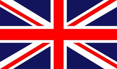 Union Jack Flagge 32x19cm groß Vinyl Aufkleber Abziehbild Wand Großbritannien England