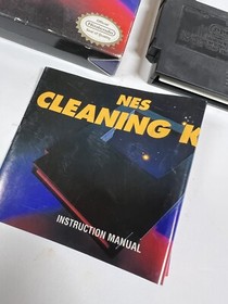 Official Nintendo NES Cleaning Kit - Complete In Box CIB