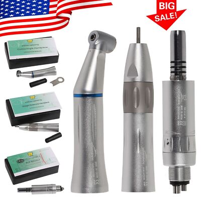 Dental Inner Water Slow Speed Handpiece Contra Angle /Straight /Air Motor 4H Sd