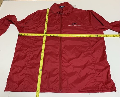 Seattle Aquarium Powerbar Light Weight Windbreaker size Large NWT - Picture 5 of 9