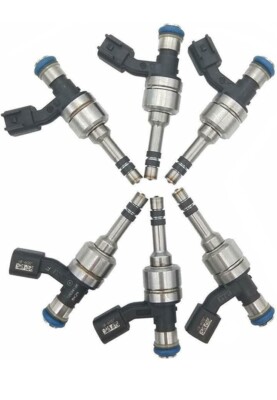 6pcs Fuel Injector 12634126 JSD9-B1 For Buick Enclave Cadillac Chevy Impala GMC