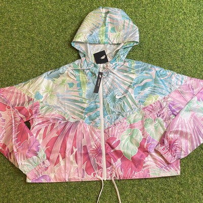 nike cropped windbreaker womens