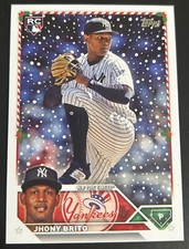 2023 Topps Holiday Jhony Brito Rookie New York Yankees #H138