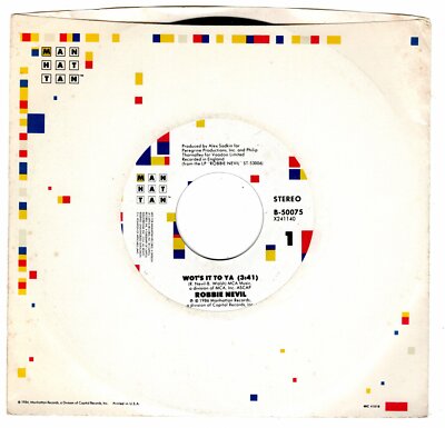Robbie Nevil-Wots It To Ya(Mint)