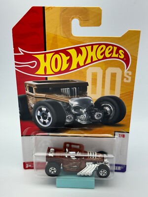 Hot Wheels Target Decades 00's Bone Shaker, Brown, 1:64, NIB
