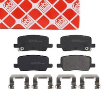 febi Bremsbeläge für TESLA MODEL S (5YJS) X (5YJX) mit MANDO-System hinten