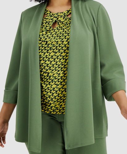 Front Cardigan Sweater Plus Size 
