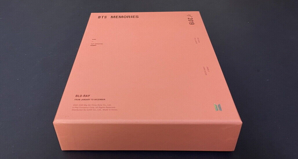 BTS-Memories Of 2019 BLU RAY FULL SET TAEHYUNG PHOTO CARD