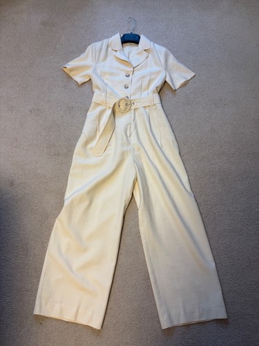 TOP SHOP JUMPSUIT, size 6, belted - Picture 6 of 7