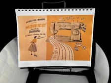 Morse Pink Button Duomatic 5 Position Zig Zag Instruction Manual User Guide 