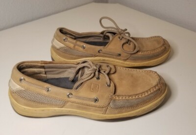 SPERRY TOP SIDER 2-Eye Brown Boat Shoe Loafer Tarpon 0771246 - Mens 10 M |  eBay